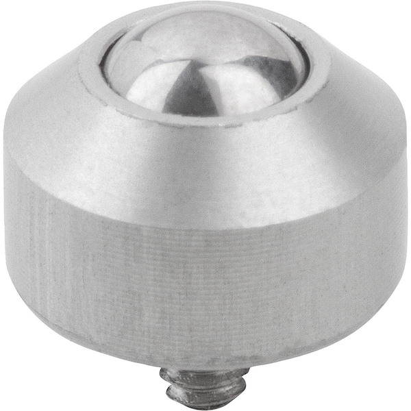 Kipp Ball Transfer Unit Mini D1=M03X6, Form:B Stainless Steel, Comp:Stainless Steel K0749.2206 - main